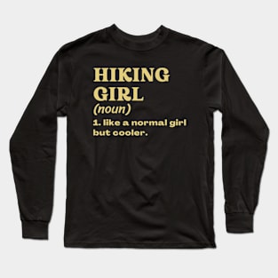 Hiking Girl Long Sleeve T-Shirt